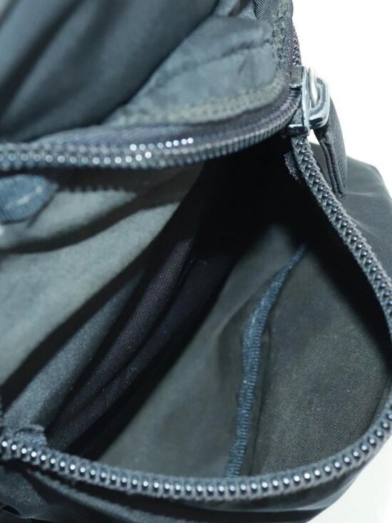 PRADA Backpack Nylon Black Silver Auth bs31873 main image 8